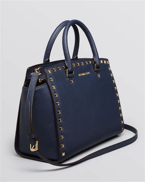 michael kors selma satchel macys|Michael Kors selma satchel.